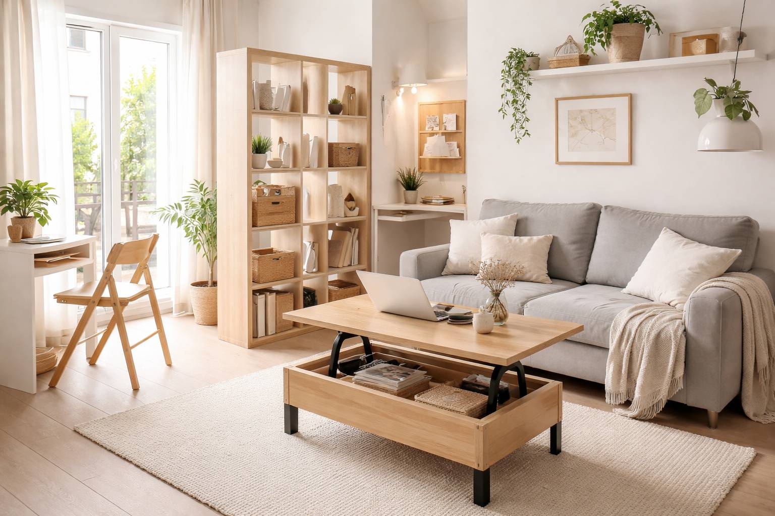 Muebles multifunción para pisos pequeños: ideas para ganar espacio sin perder estilo