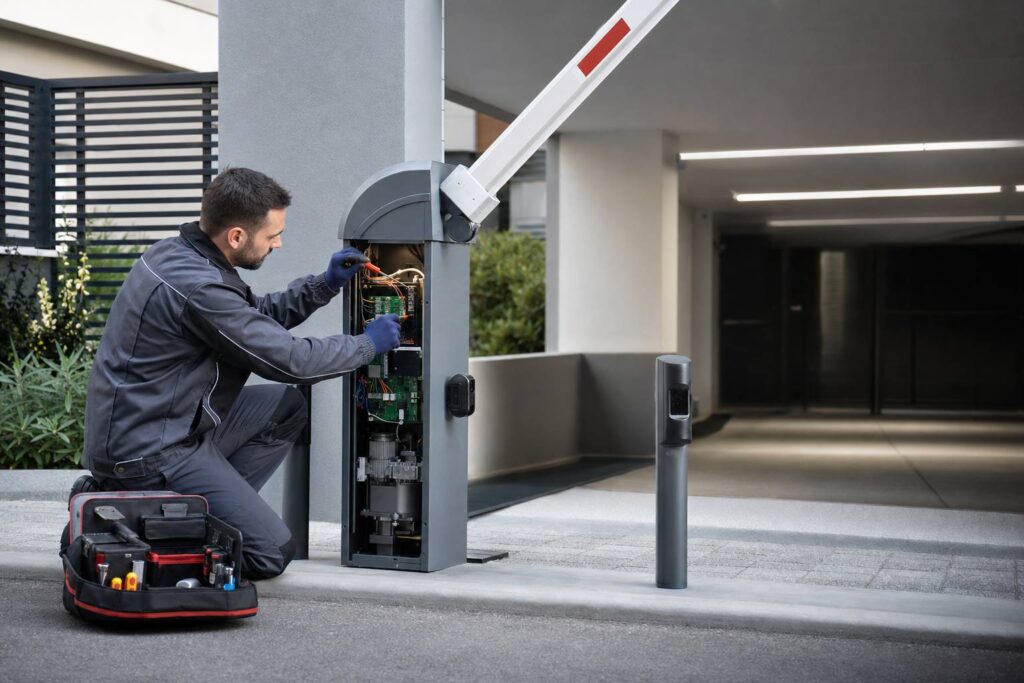 Mantenimiento preventivo de barreras automáticas: tareas mensuales clave
